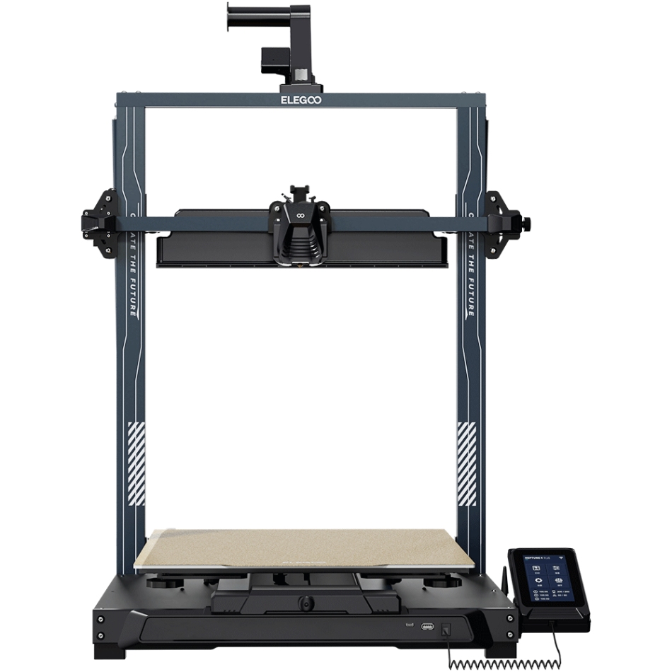 Друкарка 3D ELEGOO Neptune 4 Plus (FDM 1.75 mm 0.4 mm 320×320×385 mm WiFi WLAN USB сірий)