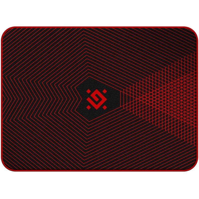 Ігрова поверхня Defender Cybe 1020х1220х4мм, гелева, чорно-червона