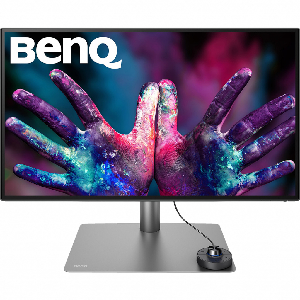 TFT 27" BenQ PD2725U, IPS, 4K UHD, DHDR400, 2xHDMI, DP, 2xThunderbolt 3 (USB-C), USB-hub, HAS, кол.