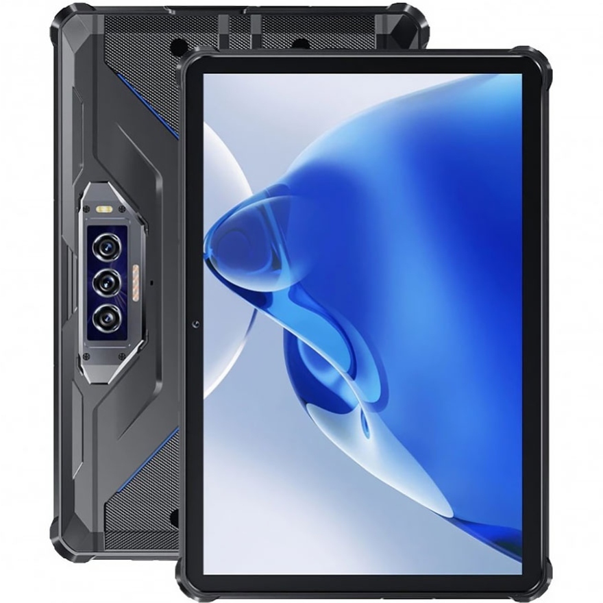 Планшет Oukitel RT7 5G 10.1" FHD+ /12GB/512GB/ Dimensity7050 /32000mAh/ 48+32Мп /IP69K/NFC/LTE Blue