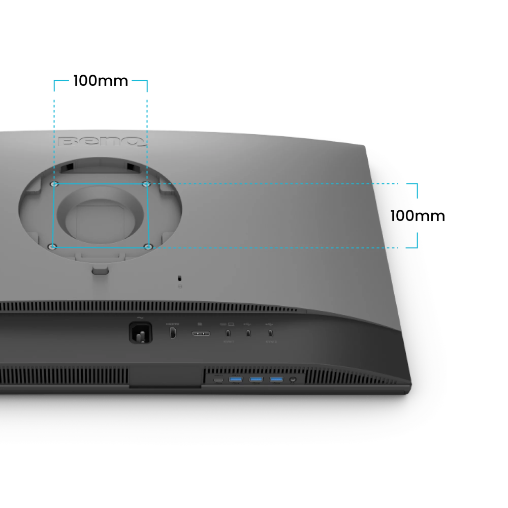 27" 16:9 IPSпрофесійний  РК монітор, 2560х1440, 10 0 Гц, 5 мс (GtG), 95% P3, HDR, KVM свіч, 1xHDMI 2. PD2706QN Grey