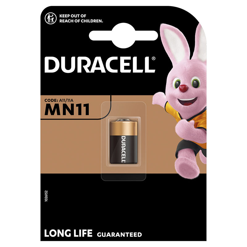 Батарейка MN11-А11 лужна, блістер, 1 шт. Duracell (5007387)
