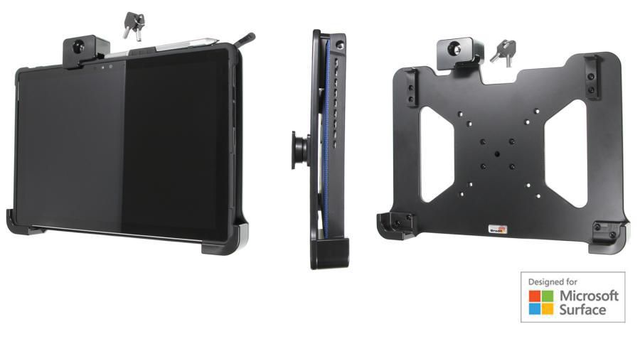 Passive holder with lock