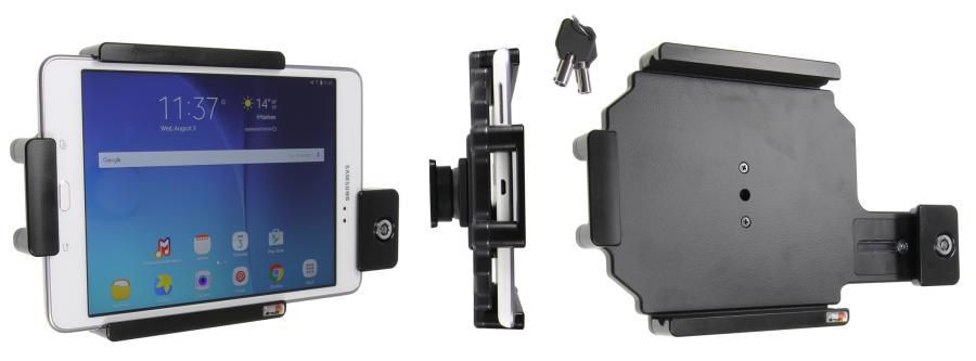 Passive holder w. lock, swivel
