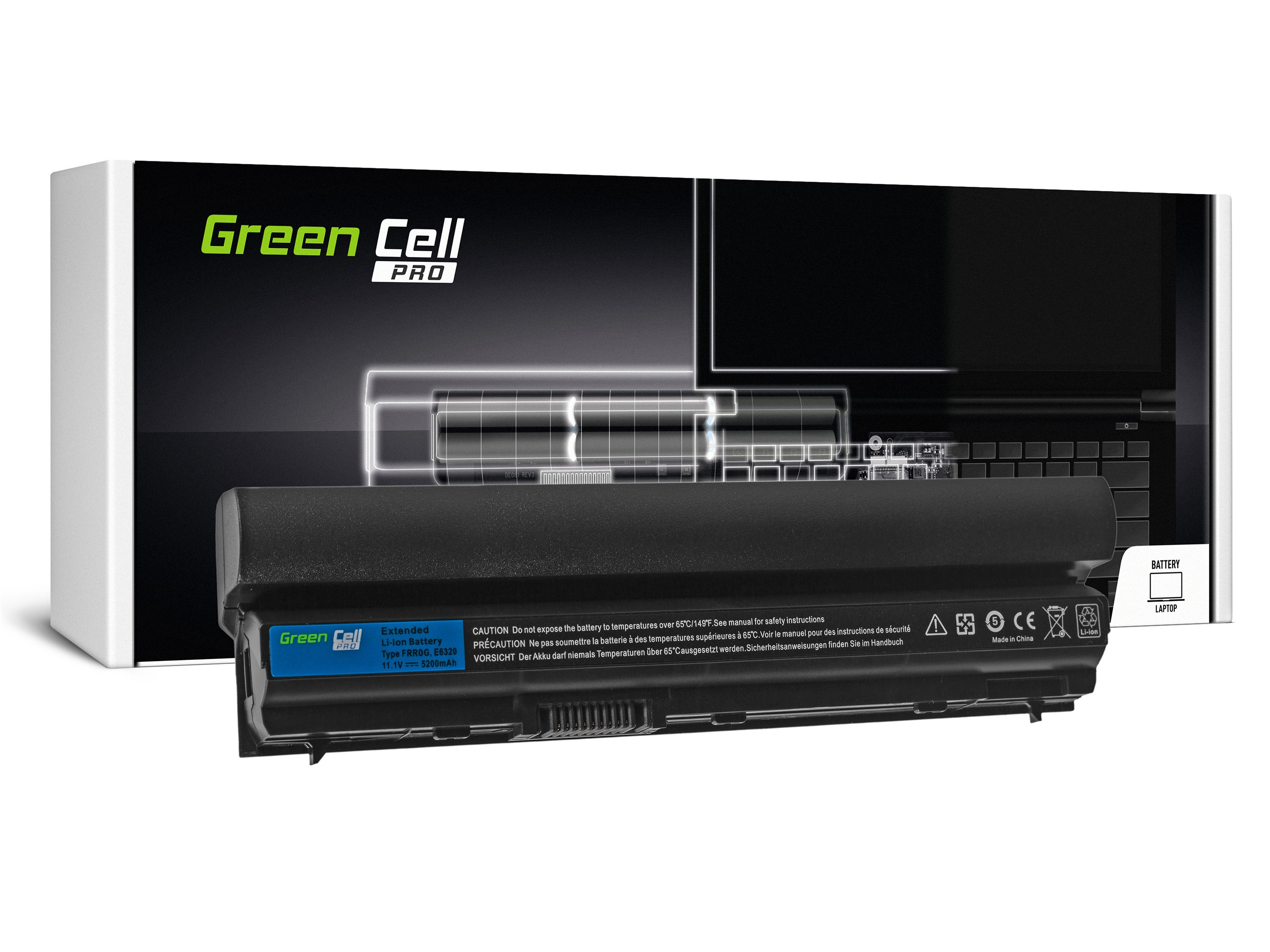 Green Cell Battery PRO RFJMW FRR0G for Dell Latitude E6220 E6230 E6320 E6330