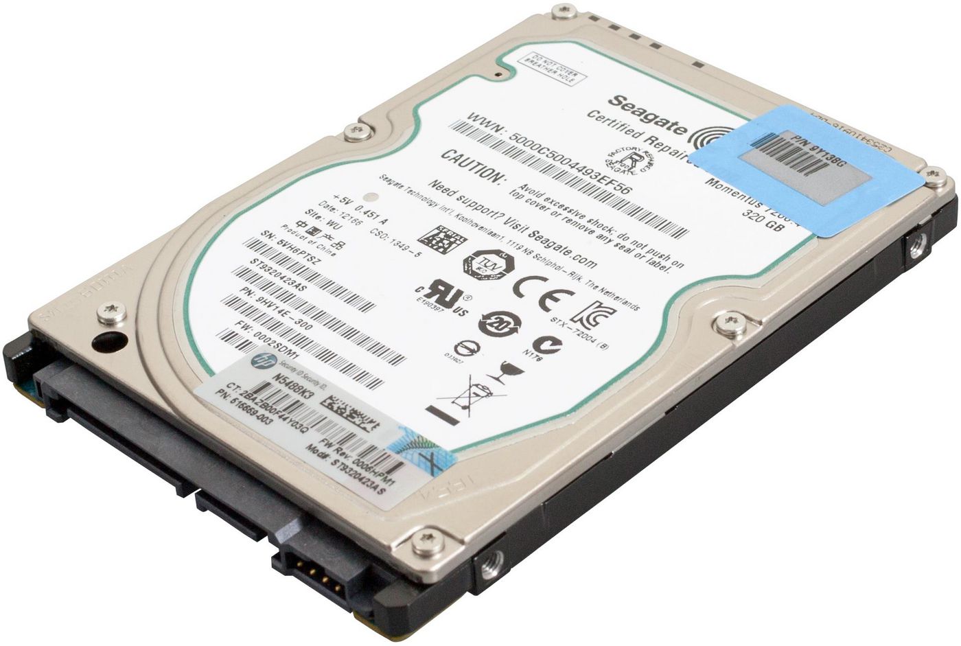 250G 7200RPM SATA 2.5IN