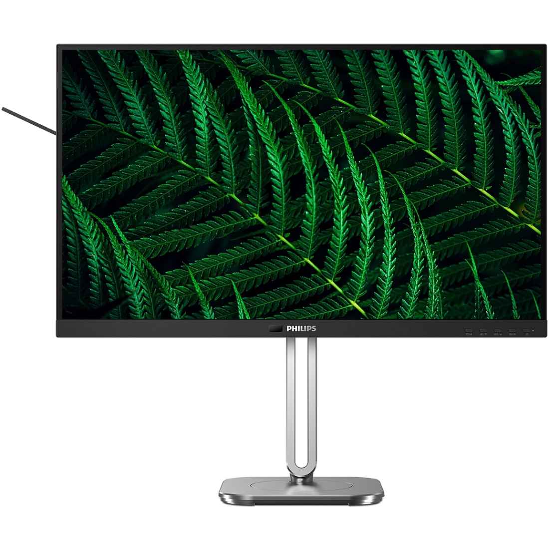 TFT 27" Philips 27B2G5601, QHD IPS,100Hz, HDMI, DP, USB-hub, USB-C, HAS, Pivot, кол., темно-сірий