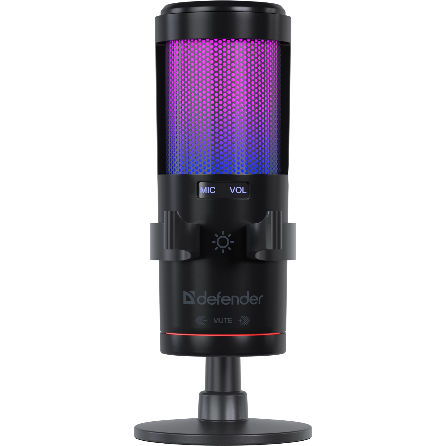 Ігровий стрім мікрофон Defender Impulse GMC 400 USB, RGB, 2.0 м