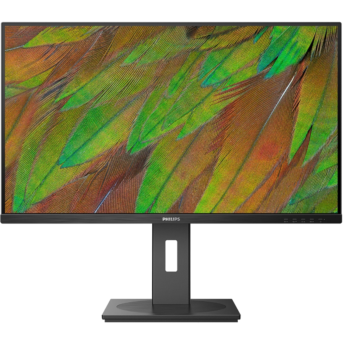 TFT 31.5" Philips 32B1U3900, 4K UHD, VA, 2хHDMI, DP, USB-C, RJ-45, USB-hub, HAS, Pivot, кол., чорний