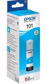 Чорнила 101 блакитні, 70 мл Epson (C13T03V24A)