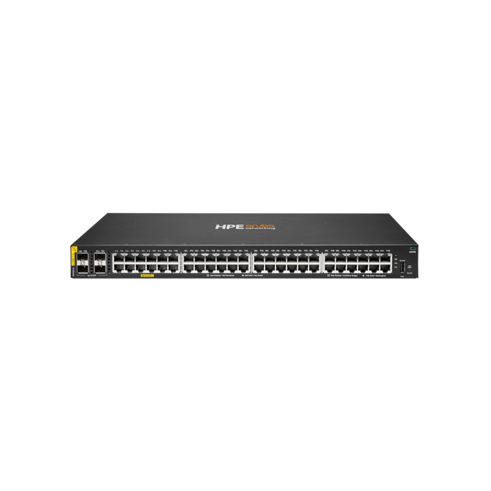 Комутатор Aruba 6000 48G CL4 4SFP Switch 370W R8N85A