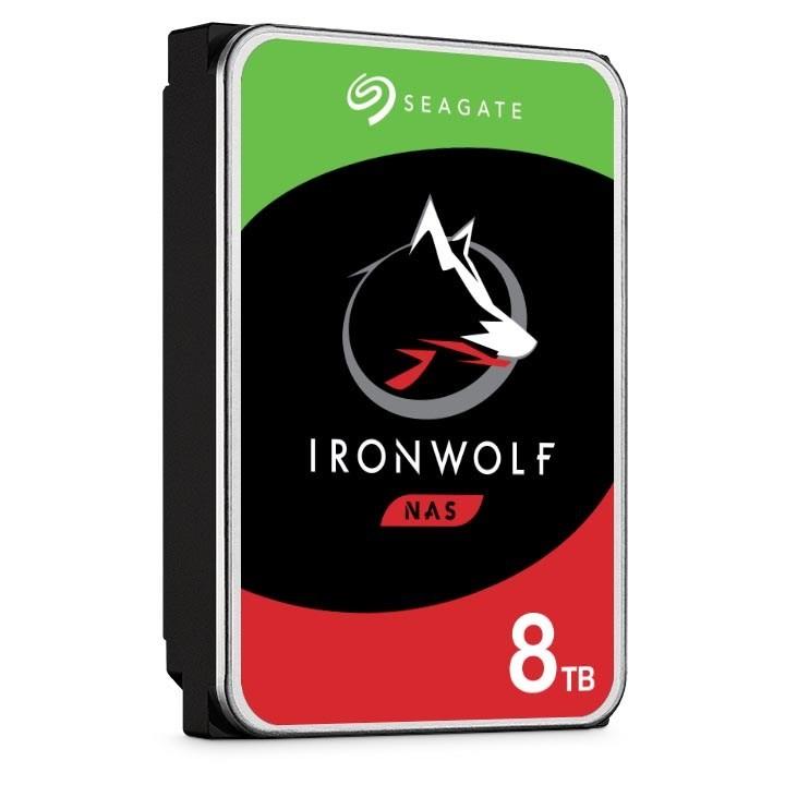 Диск жорсткий IronWolf 8TB, 3.5", SATA Seagate (ST8000VN004)