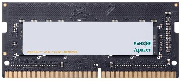 Пам'ять ноутбука 8GB, DDR4 Apacer (ES.08G21.GSH)