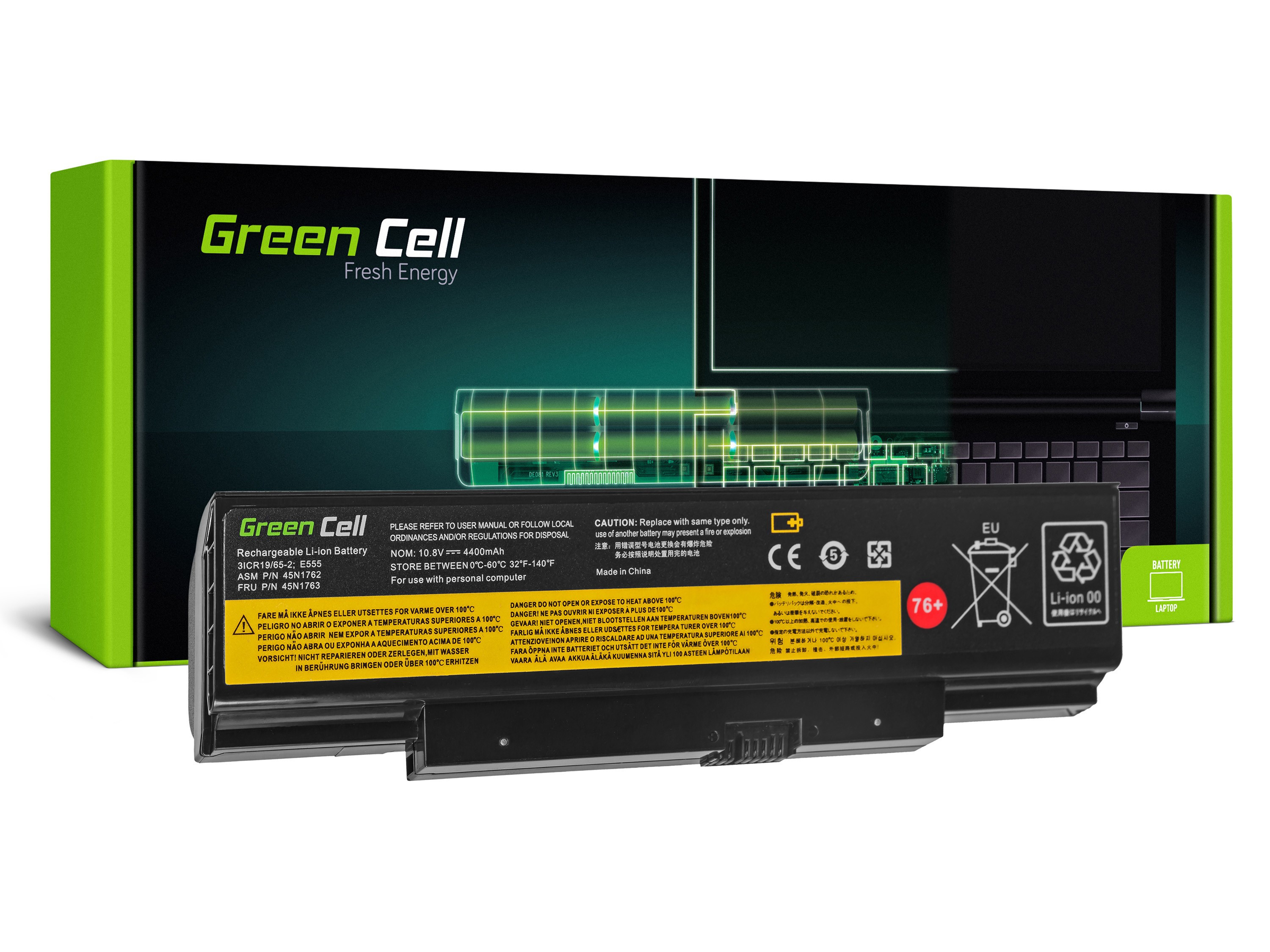 Green Cell Battery for Lenovo ThinkPad Edge E550 E550c E555 E560 E565