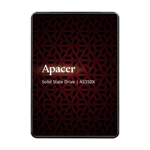 Накопичувач SSD AS350X 256GB, 2.5", SATA  Apacer (AP256GAS350XR-1)