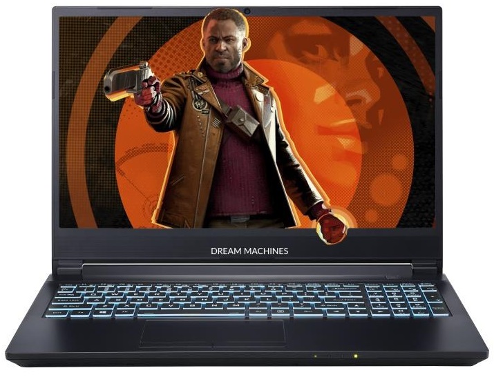 Ноутбук RG3060-15 15.6FHD IPS, Intel i7-12700H, 16GB, F1TB, NVD3060-6, DOS, чорний Dream Machines (RG3060-15UA37)