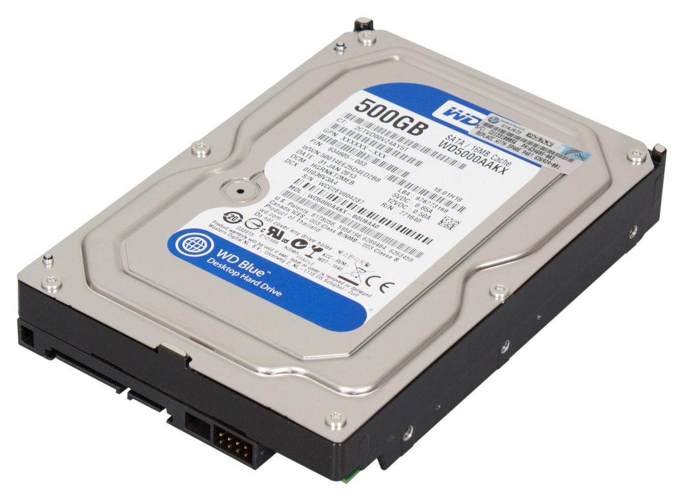 500G 7.2K SATA-3 6Gb EC0
