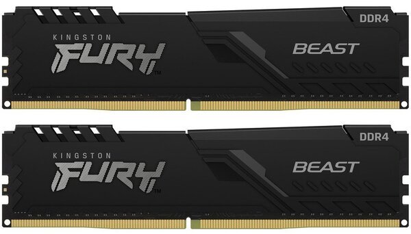 Пам'ять ПК 32GB KIT (16GBx2), DDR4 Kingston (KF432C16BBK2/32)