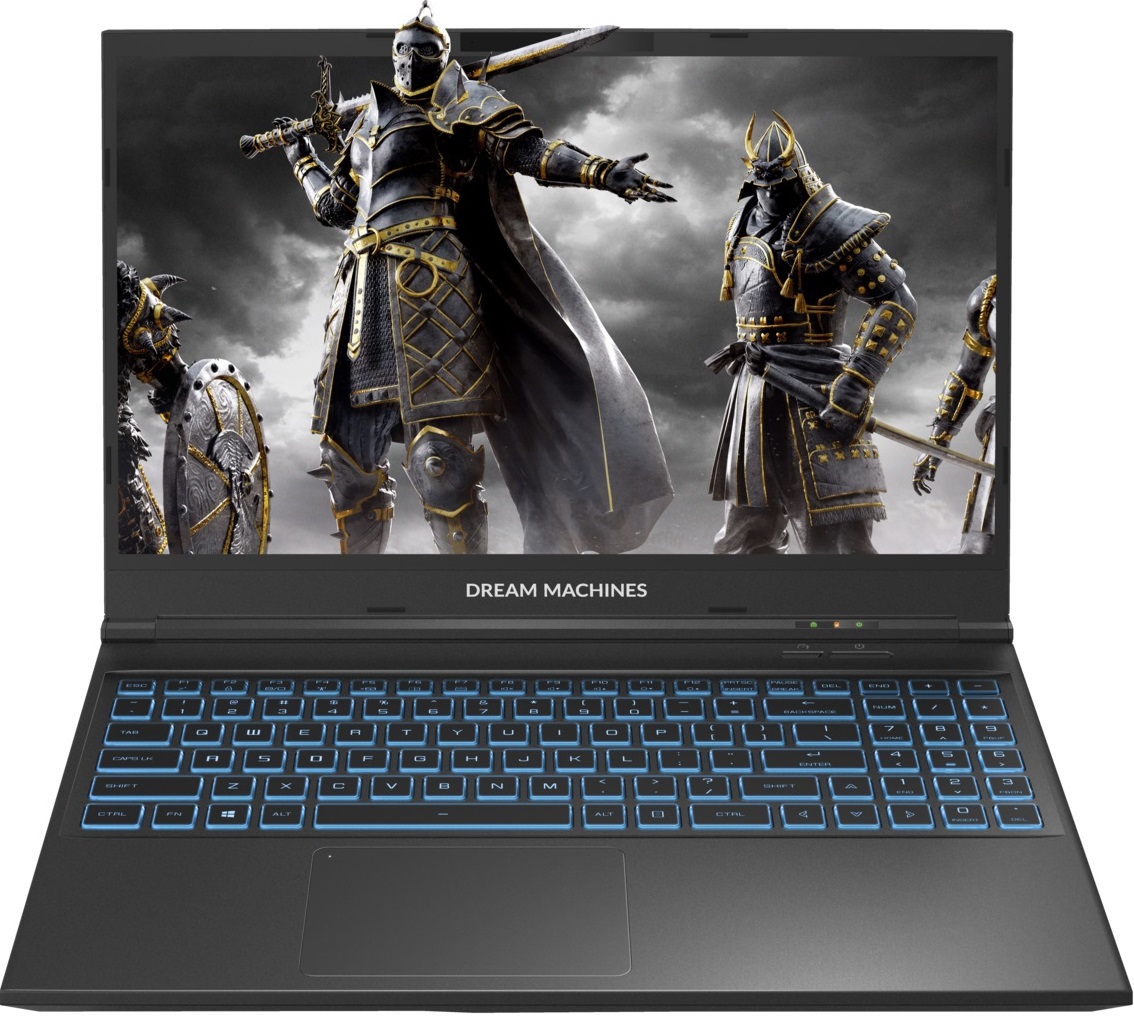 Ноутбук RG3060-15 15.6QHD IPS, Intel i7-12700H, 32GB, F1TB, NVD3060-6, DOS, чорний Dream Machines (RG3060-15UA53)