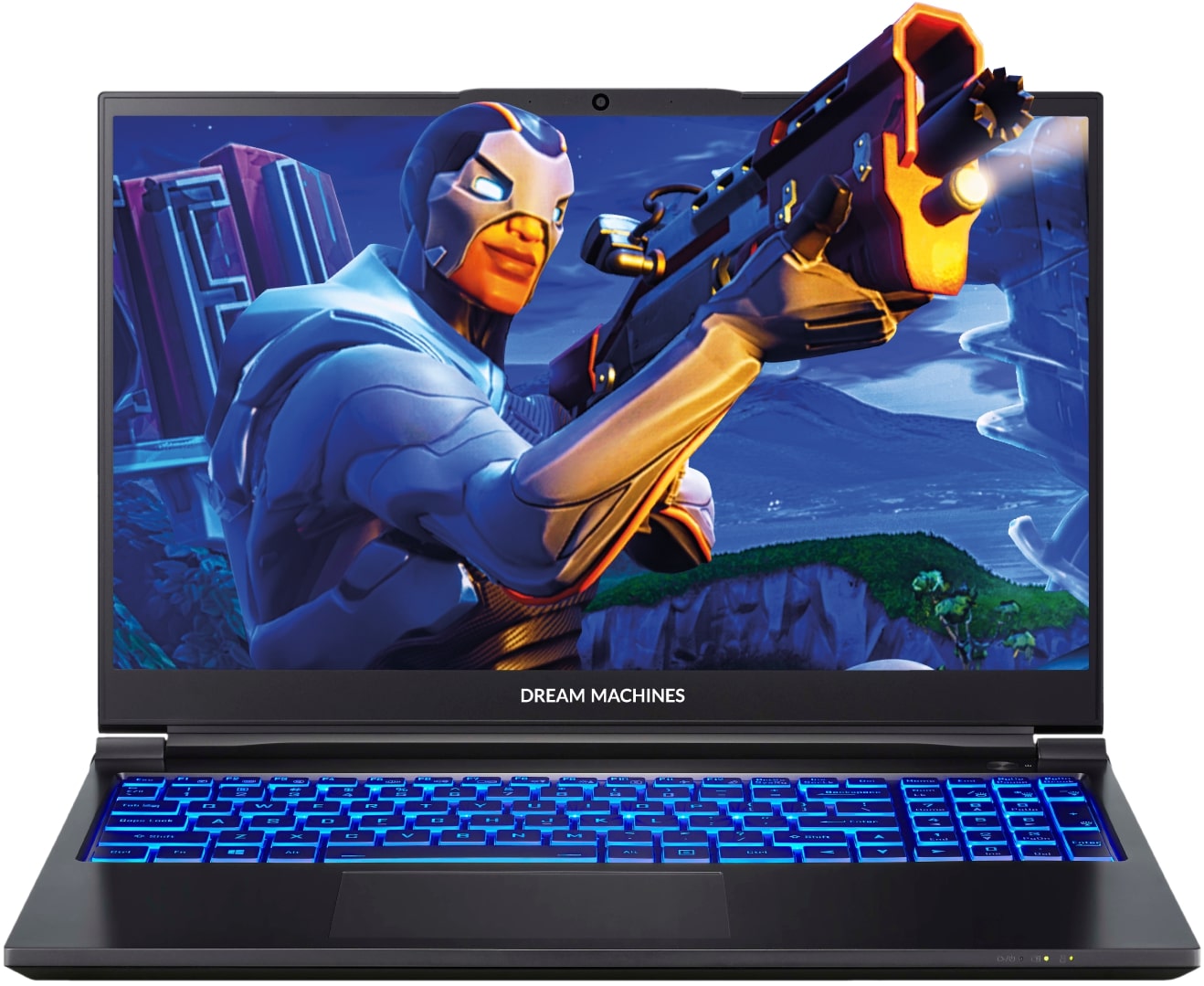 Ноутбук Dream Machines RS3080-15 15.6FHD IPS, Intel i7-12700H, 64GB, F1TB, NVD3080Ti-16, DOS, чорний