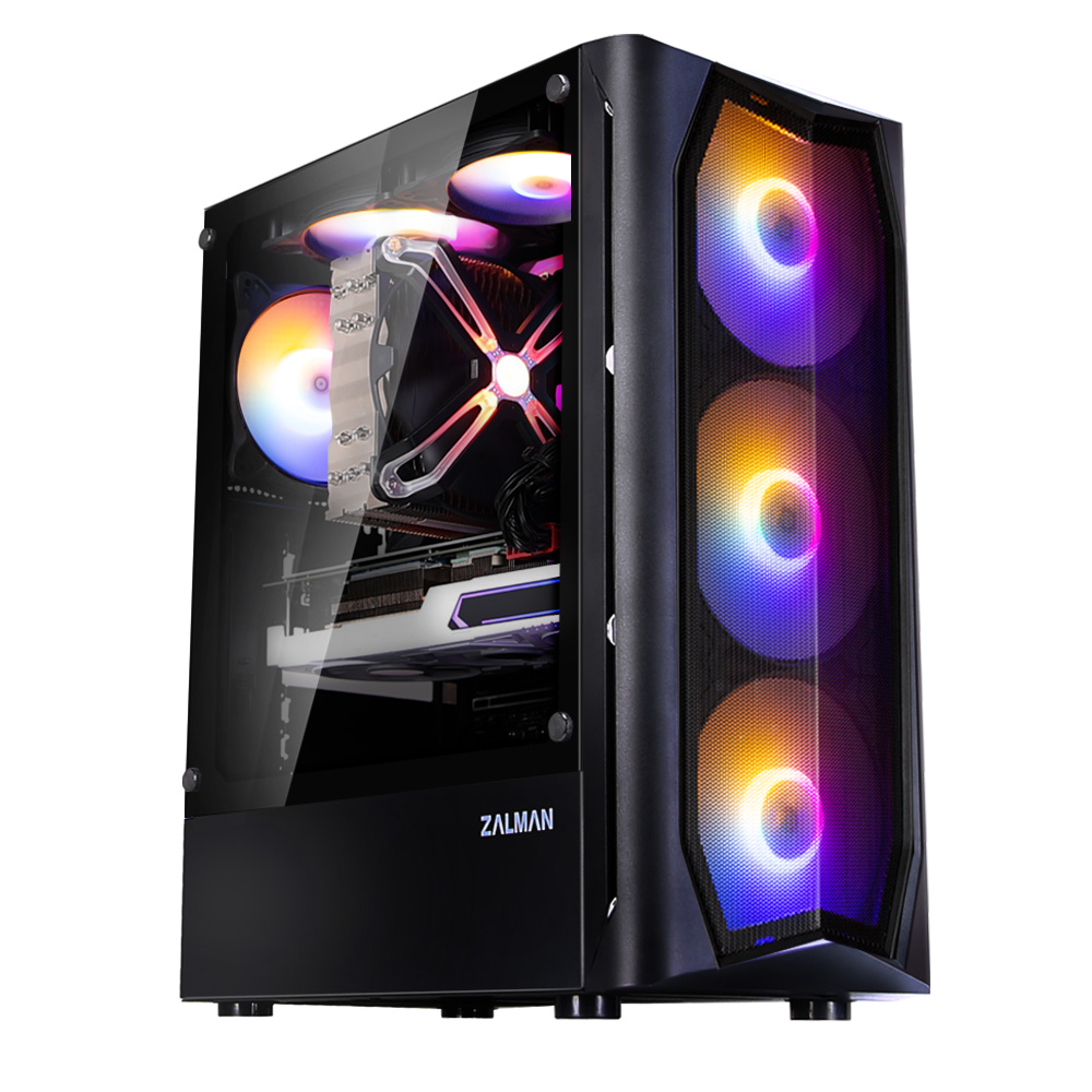 Корпус N4 Rev.1 БЖ ZM700-TXII, ATX, чорний Zalman (N4REV.1ZM700-TXII)