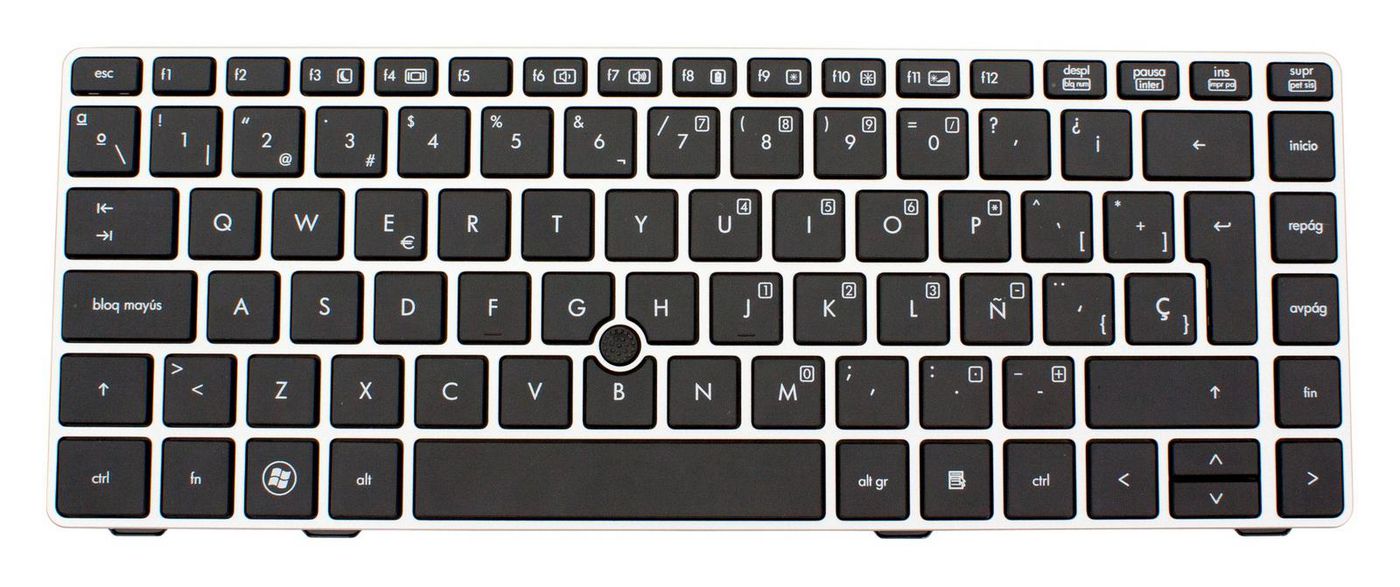 Spill-resistant keyboard with
