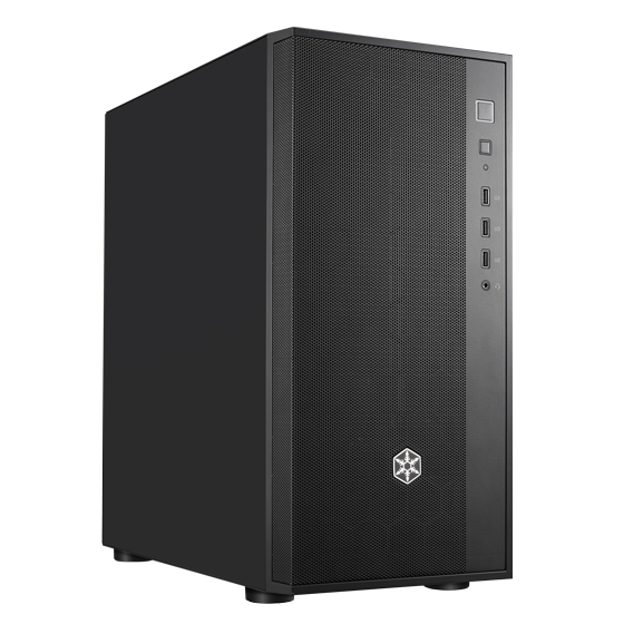 Корпус Fara FAR1B-V2 без БЖ, ATX, чорний SilverStone (SST-FAR1B-V2)
