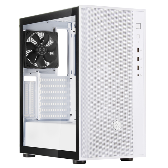 Корпус Fara FAR1W-G-V2 без БЖ, ATX, білий SilverStone (SST-FAR1W-G-V2)