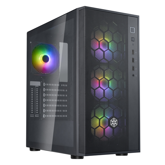 Корпус Fara FAR1B-PRO-V2 без БЖ, ATX, чорний SilverStone (SST-FAR1B-PRO-V2)