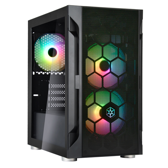 Корпус Fara FAH1MB-PRO без БЖ, mATX, чорний SilverStone (SST-FAH1MB-PRO)