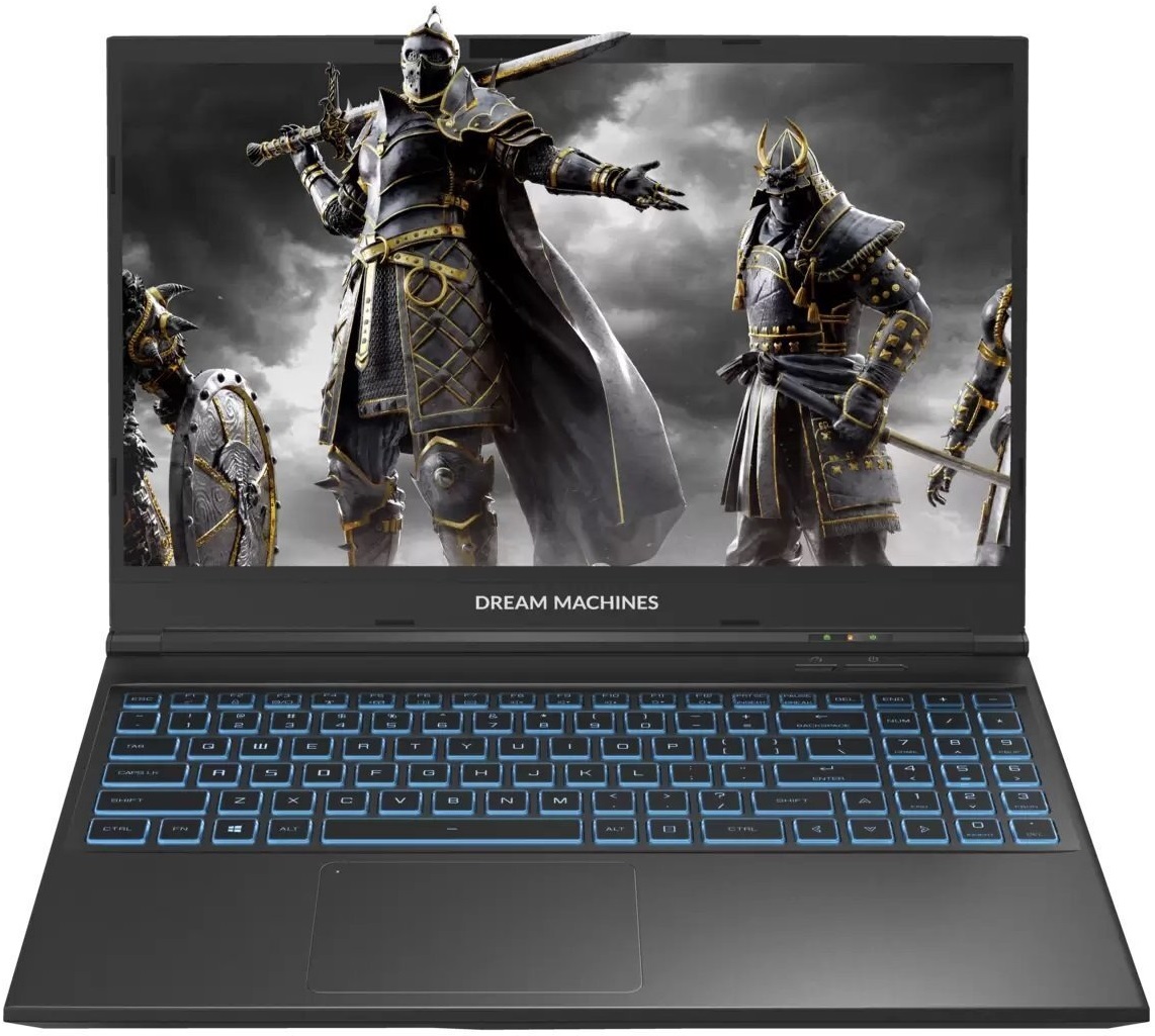 Ноутбук RG3050Ti-15 15.6FHD IPS, Intel i7-12700H, 16GB, F1TB, NVD3050Ti-4, DOS, чорний Dream Machines (RG3050TI-15UA38)