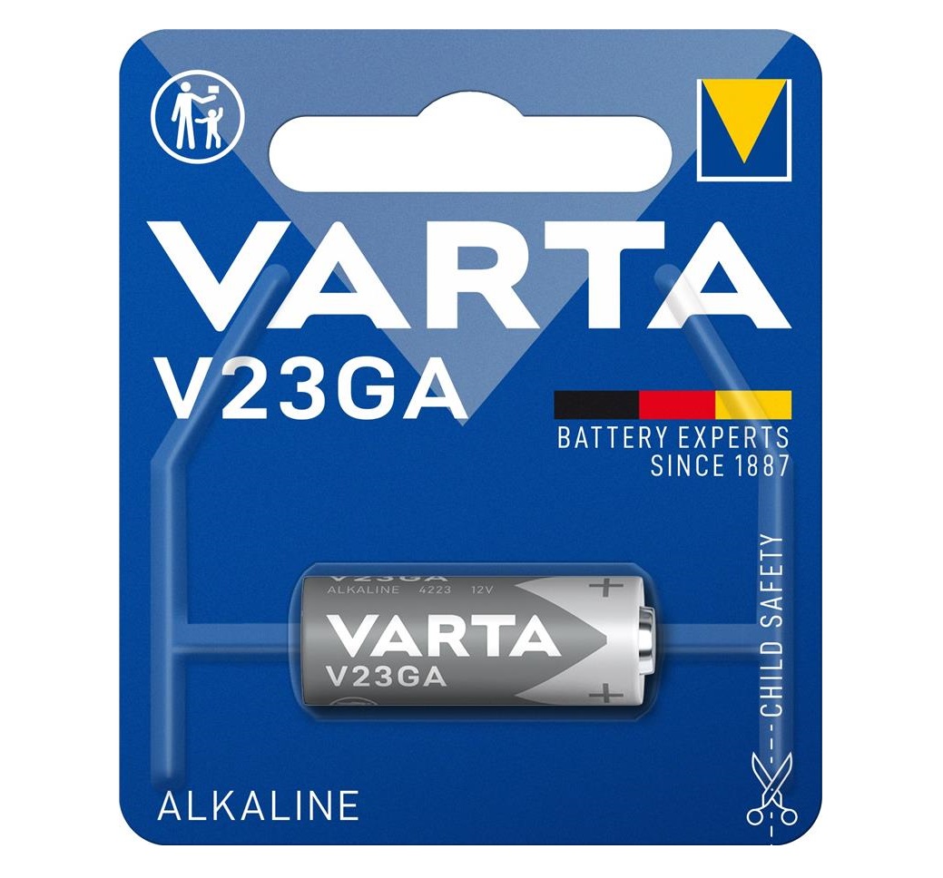 Батарейка V23 GA лужна, блістер, 1 шт. Varta (04223101401)