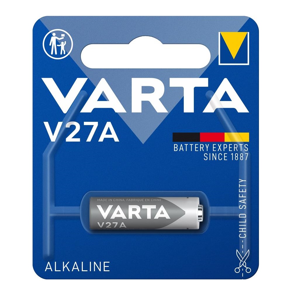 Батарейка V27 A-MN27 лужна, блістер, 1 шт. Varta (04227101401)
