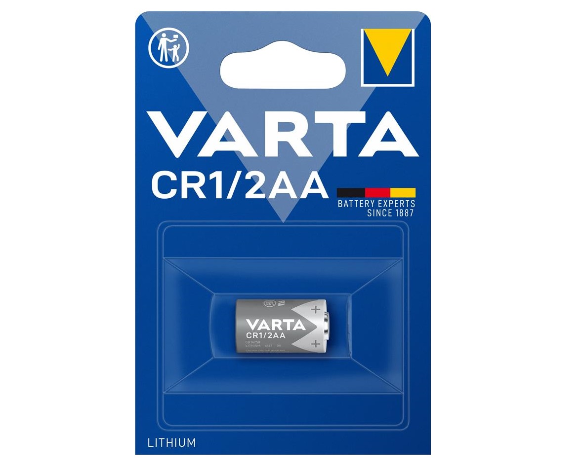 Батарейка CR1-2AA літієва, блістер, 1 шт. Varta (06127101401)