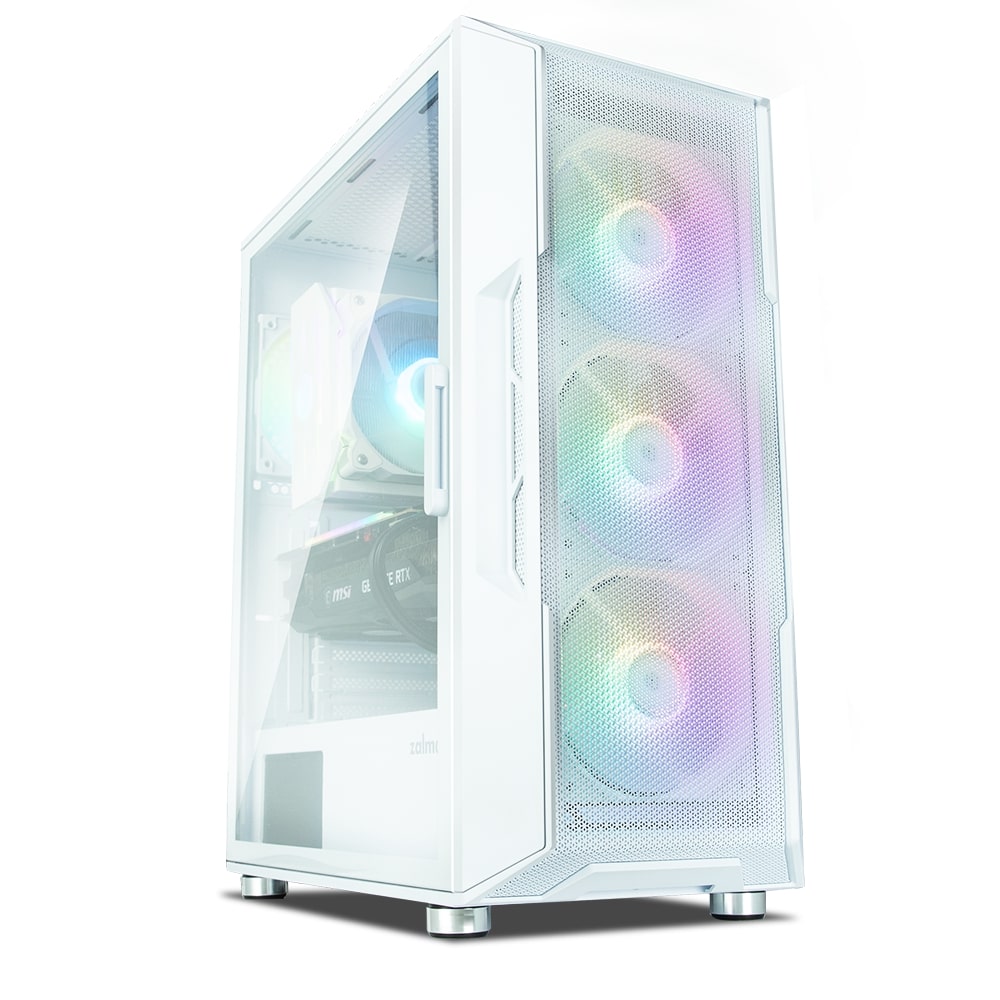 Корпус I3 Neo без БЖ, ATX, білий Zalman (I3NEOWHITE)