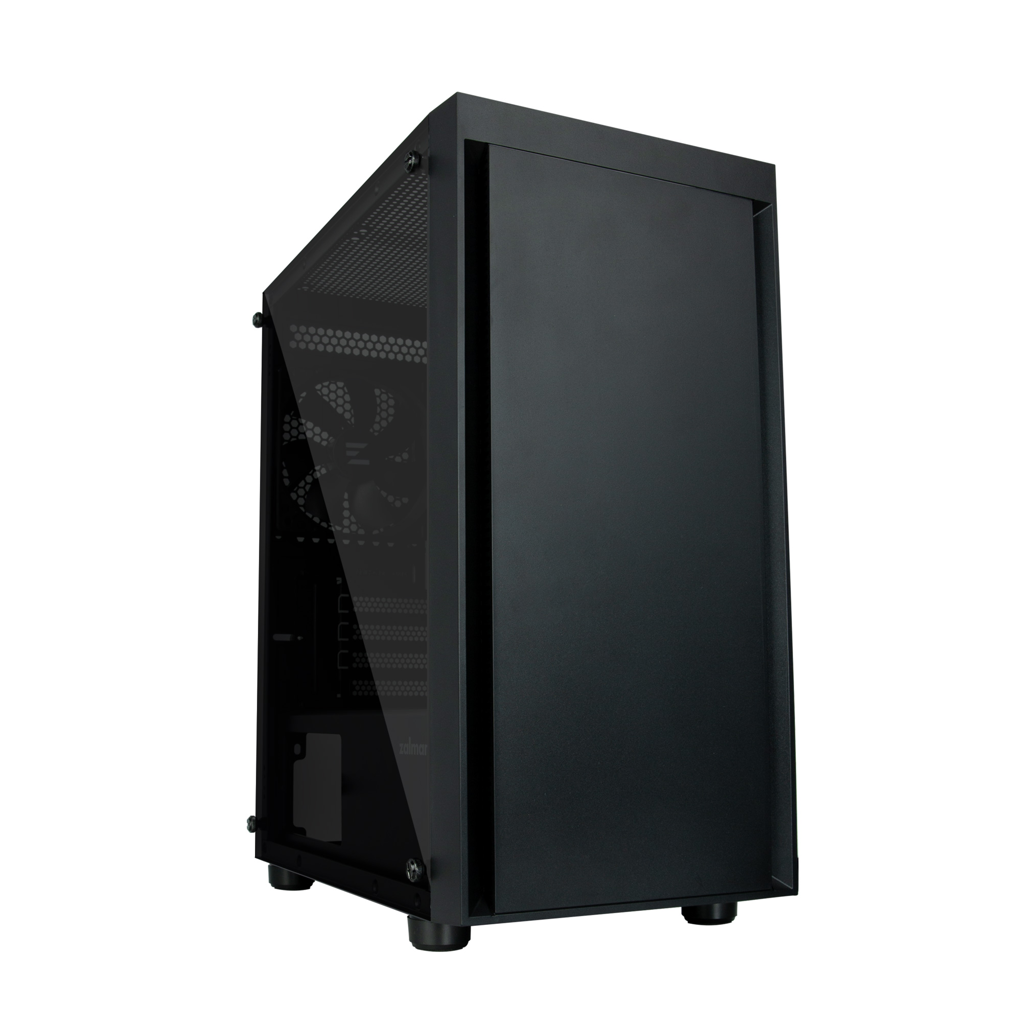 Корпус T3 Plus без БЖ, ATX, чорний Zalman (T3PLUS)