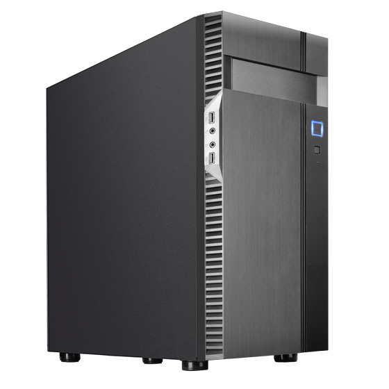 Корпус PS14B-E без БЖ, ATX, чорний SilverStone (SST-PS14B-E)