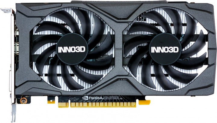 Відеокарта GeForce GTX 1650 4GB, GDDR6 INNO3D (N16502-04D6X-171330N)