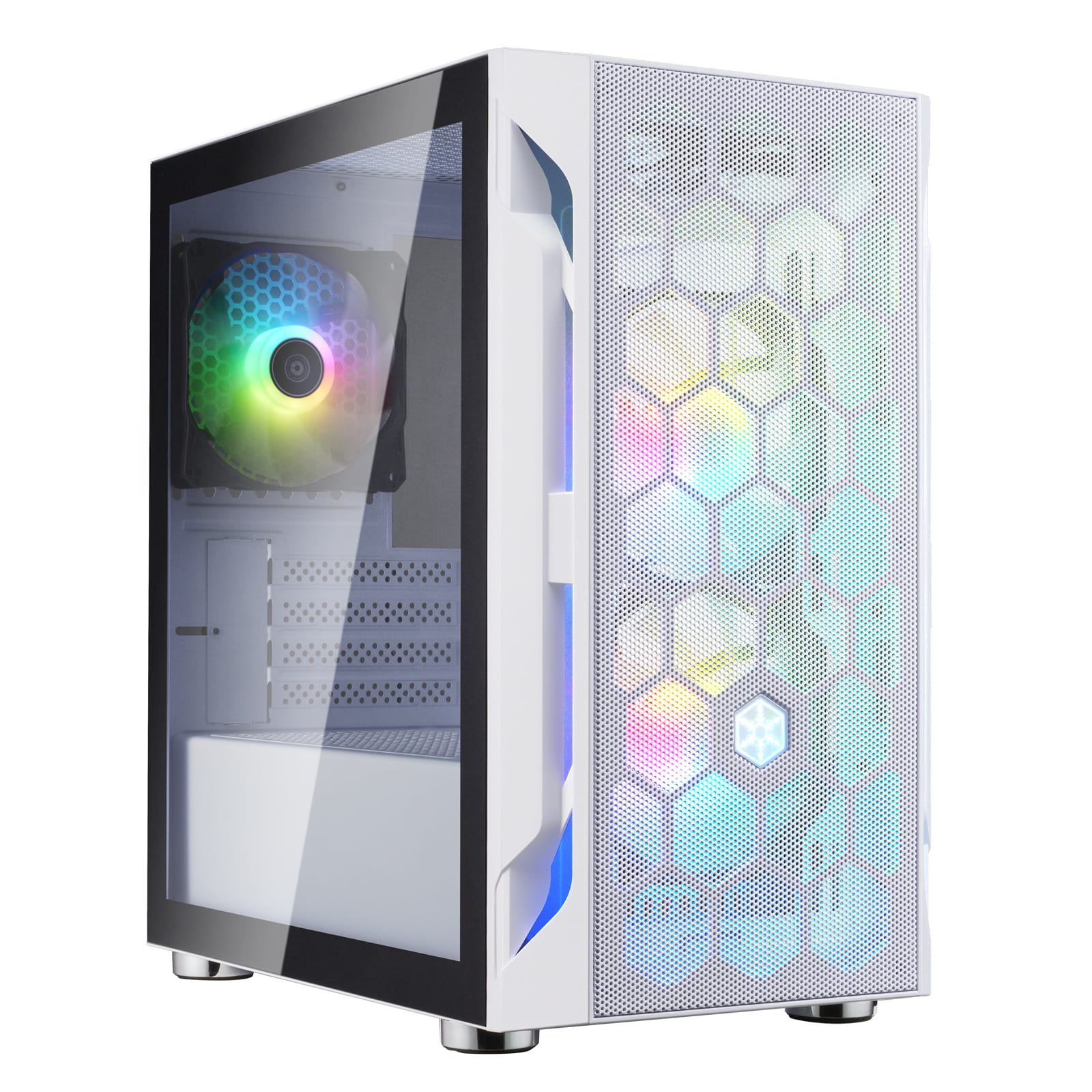 Корпус Fara FAH1MW-PRO без БЖ, mATX, білий SilverStone (SST-FAH1MW-PRO)