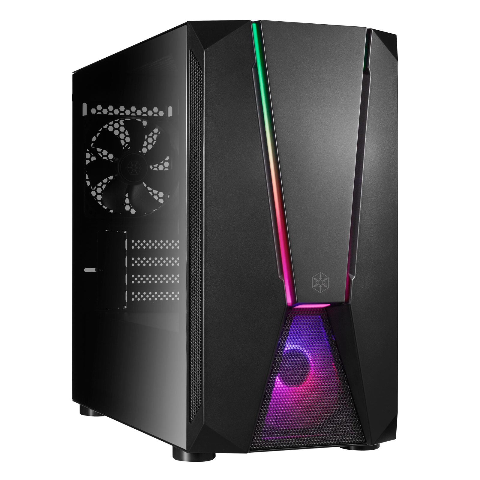 Корпус Fara FAV1MB-PRO без БЖ, mATX, чорний SilverStone (SST-FAV1MB-PRO)