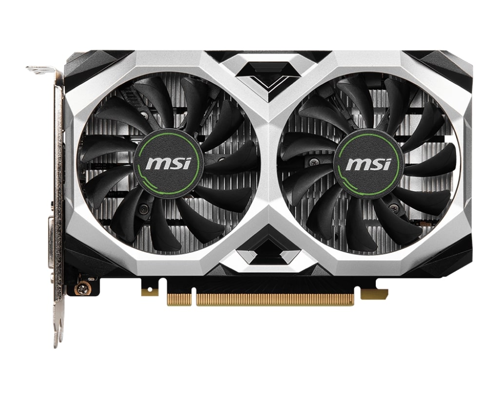 Відеокарта GeForce GTX 1650 4GB, GDDR6 MSI (912-V809-4017)