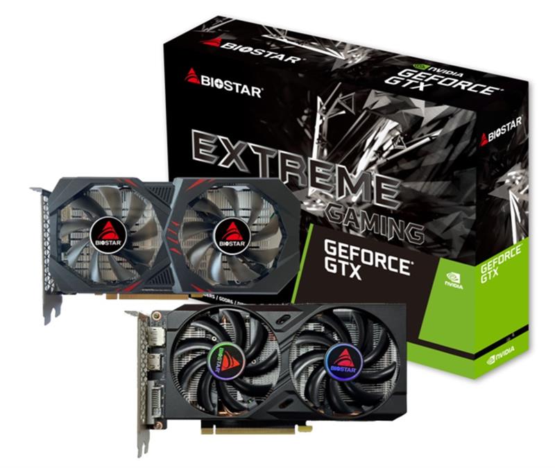 Відеокарта GeForce GTX 1660 Ti 6GB, GDDR6 Biostar (GTX1660TI_6GB)