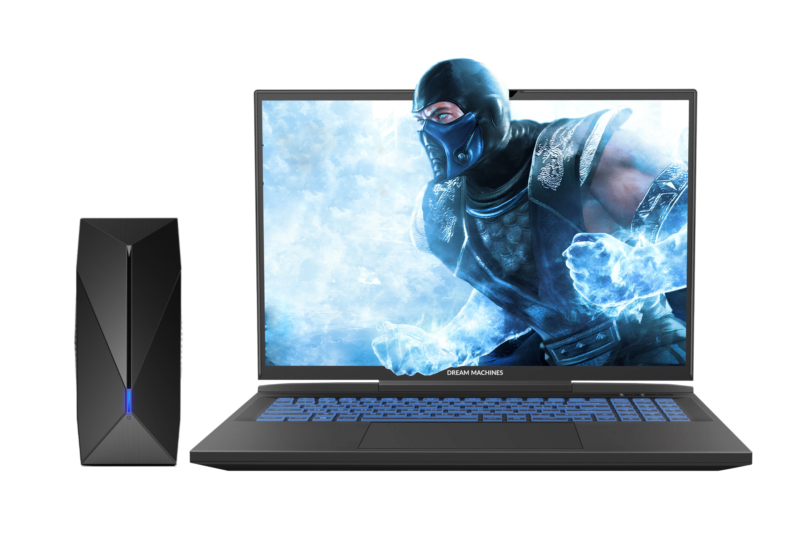 Ноутбук RX4090-17 17.3WQXGA IPS, Intel i9-14900HX, 32GB, F1TB, NVD4090-16, DOS, чорний Dream Machines (RX4090-17UA31)