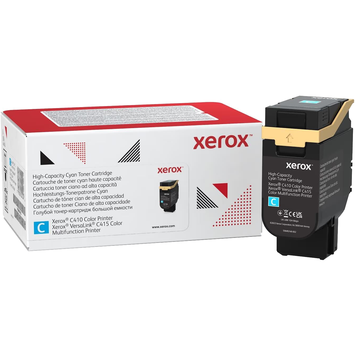 Тонер-картридж VLC415/C425 голубой Xerox (006R04765)