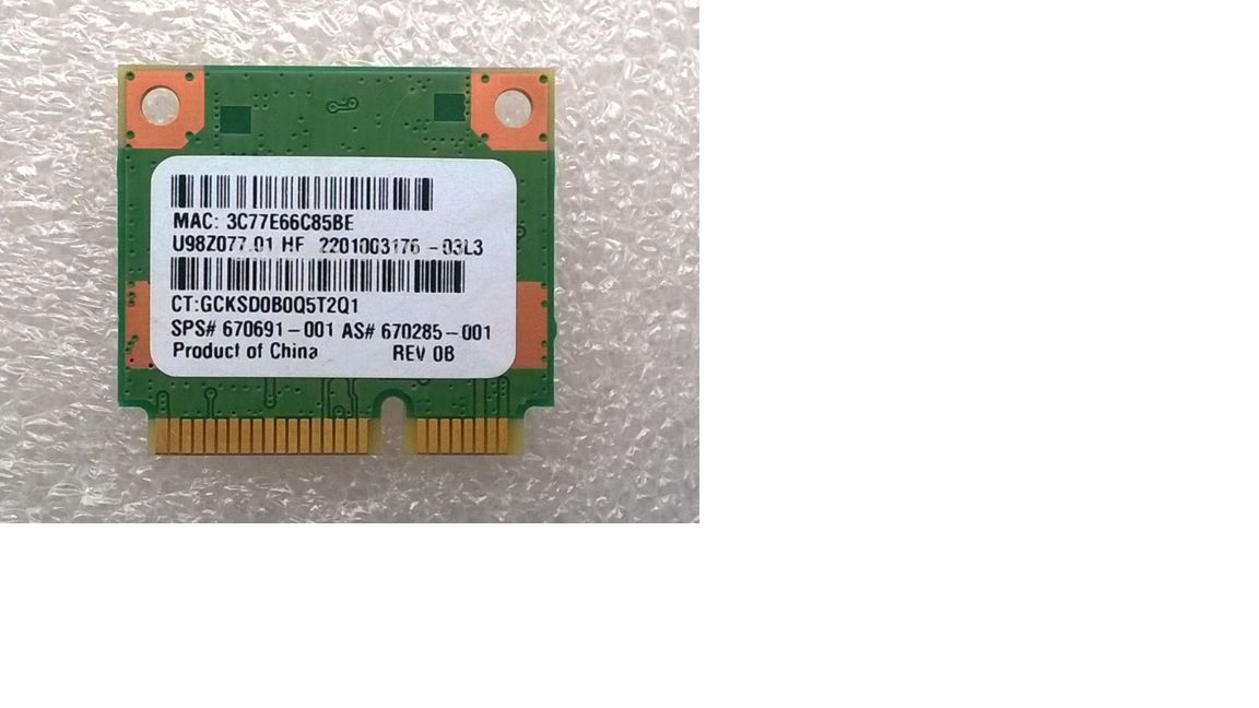 Wireless LAN Card 802.11 