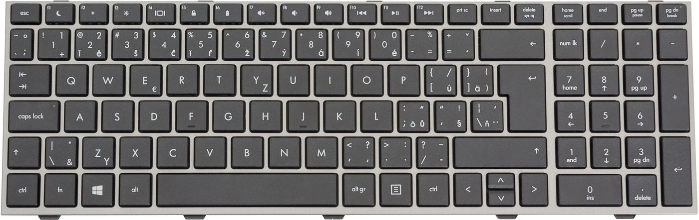 Keyboard (CZECH/SLOVAKIAN)