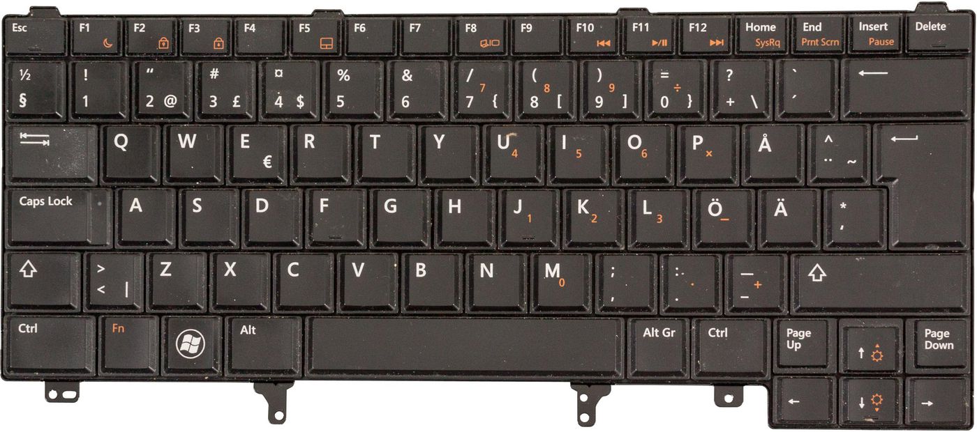 Keyboard, Swedish/Finnish, 84 