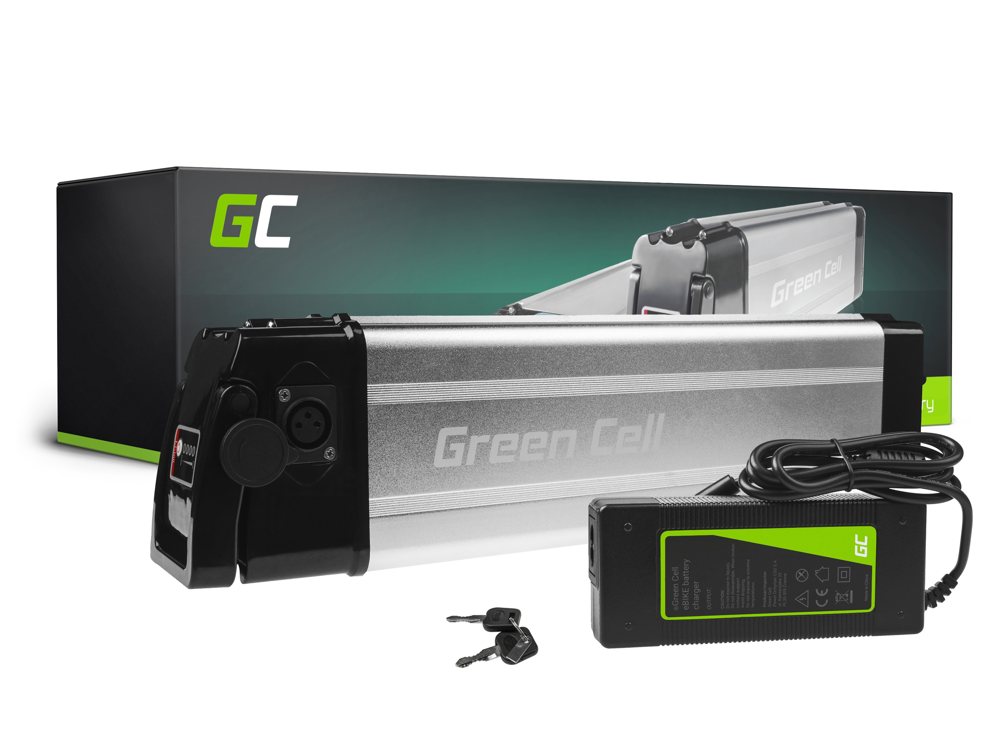 Green Cell Battery 11Ah (396Wh) for Electric Bikes E-Bikes 36V