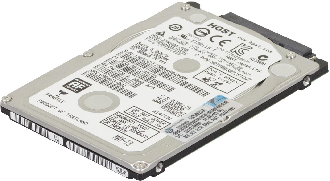 HP HDD 500GB 7200rpm 2.5" SED
