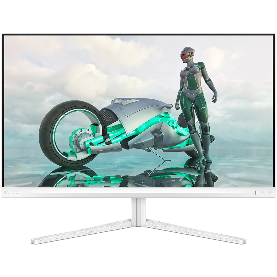 TFT 27" Philips 27M2N3201A, IPS, 180Hz, 0,5ms, 2xHDMI, DP, HAS, Pivot, колонки, білий